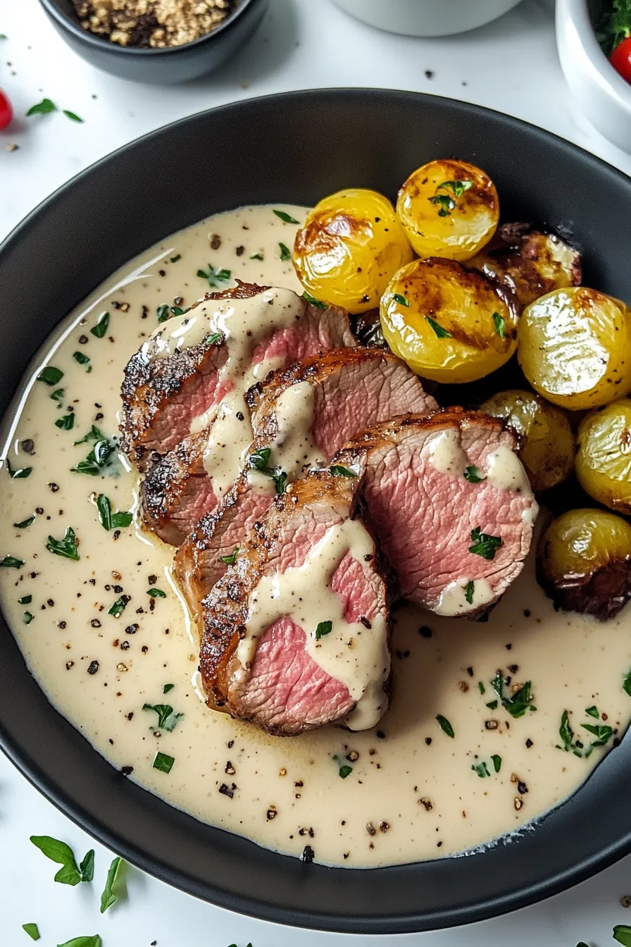 Pork Tenderloin with Dijon Cream Sauce – Twix Recipes