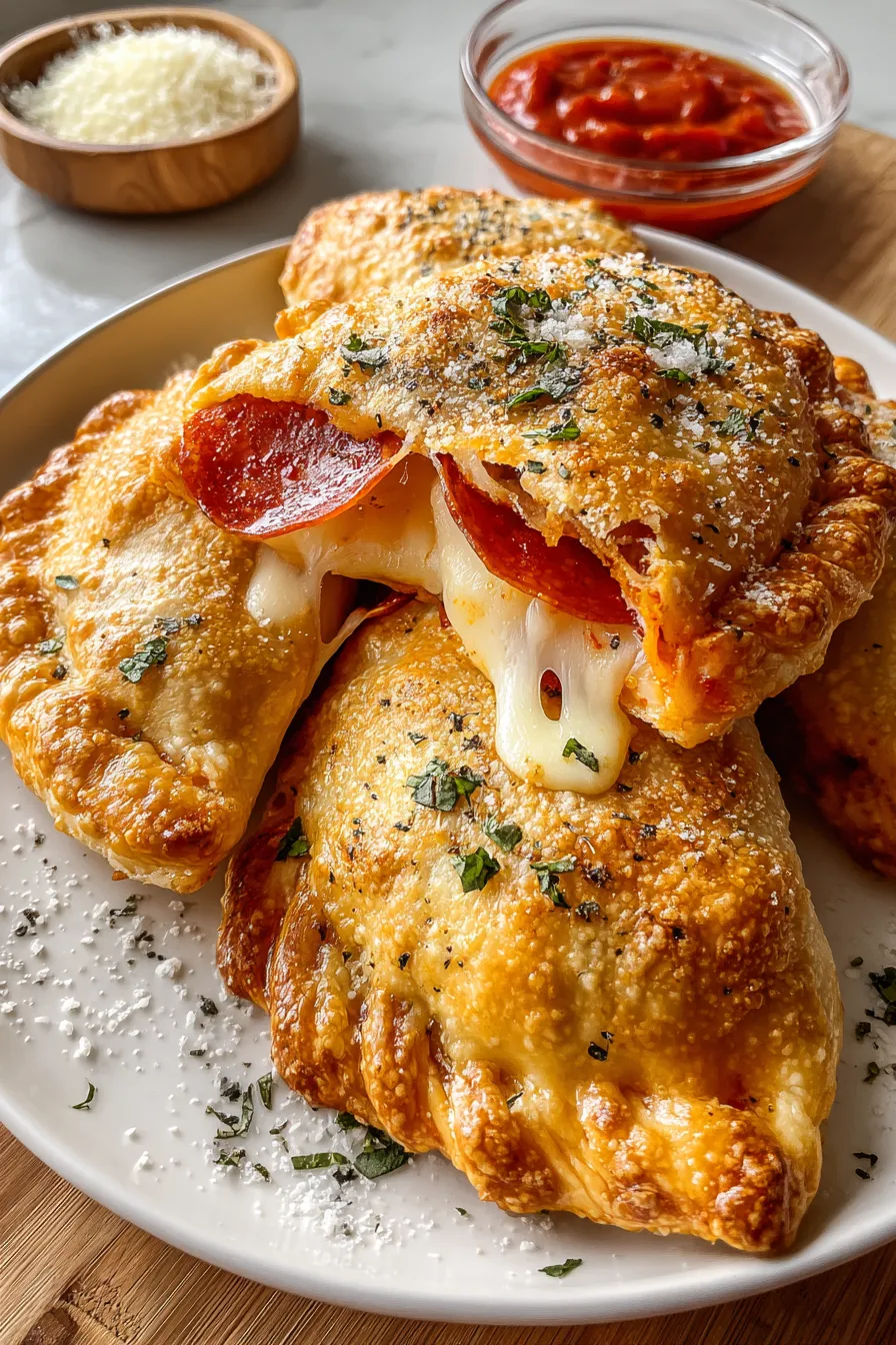 Cheesy Homemade Pizza Pockets – Twix Recipes