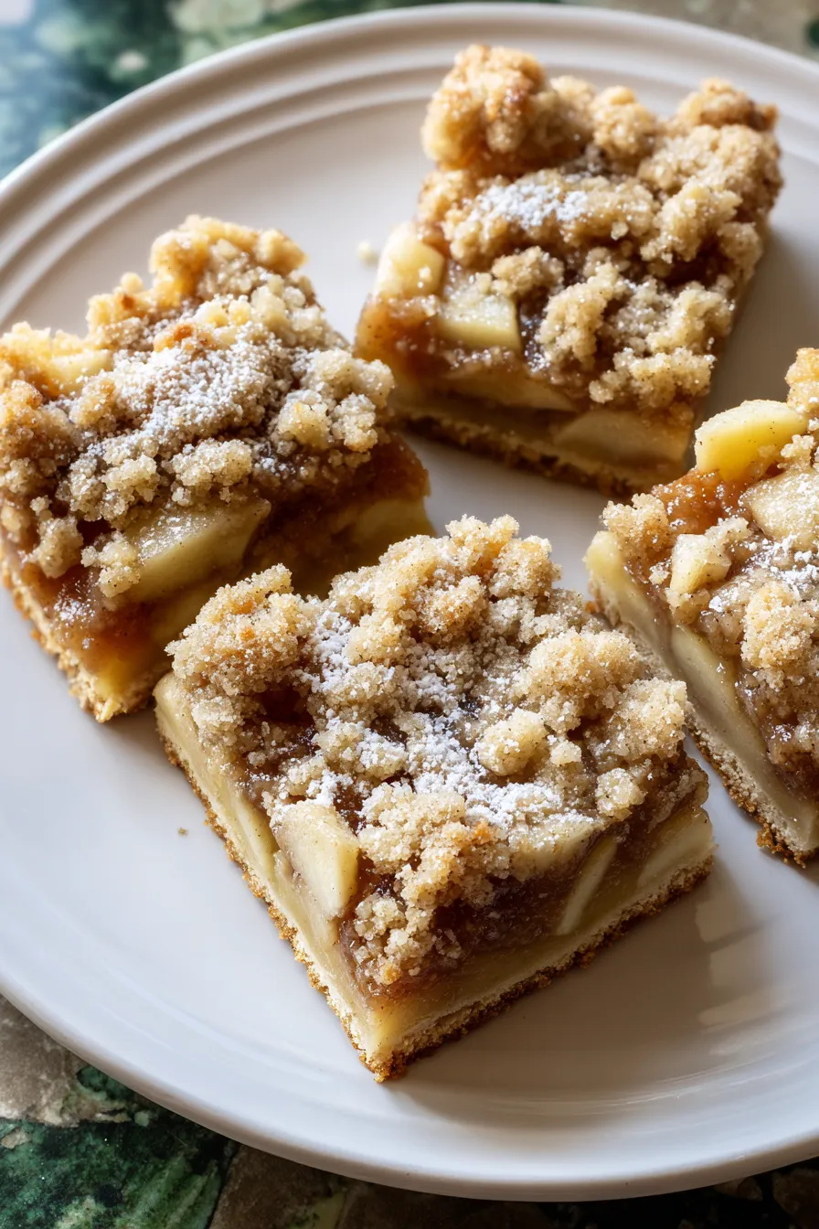 Apple Crisp Shortbread Bars – Twix Recipes