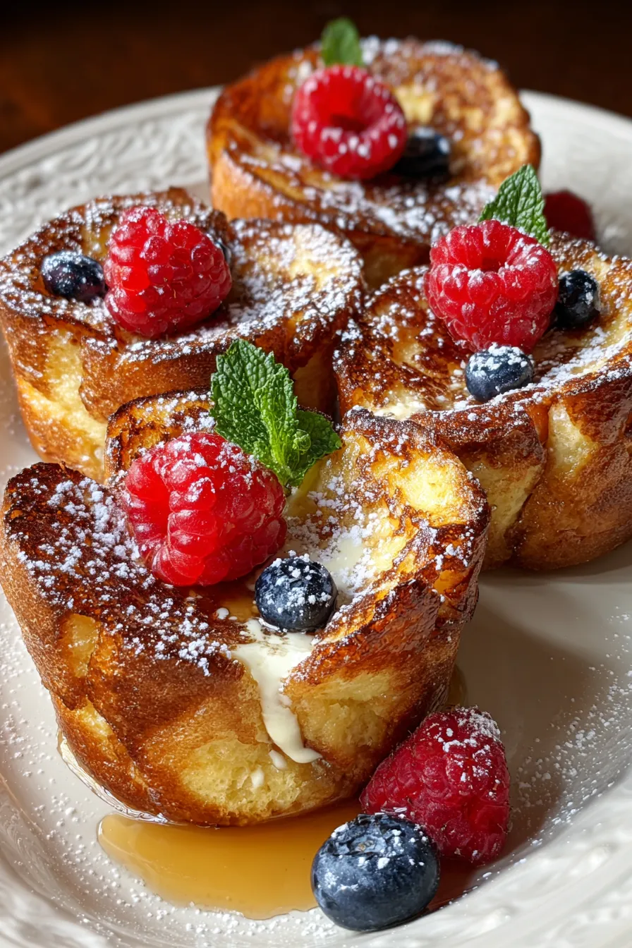 French Toast Cups – Twix Recipes