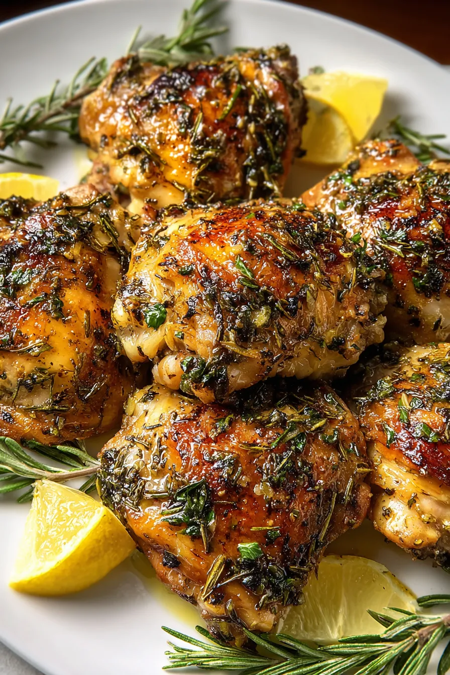 Juicy Herb-Roasted Chicken Thighs – Twix Recipes