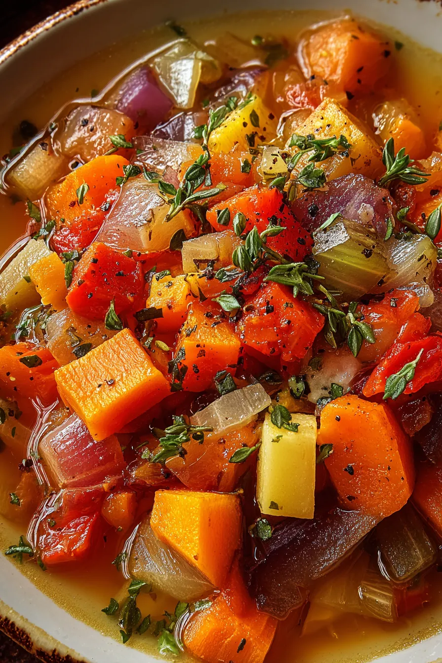 Roasted Winter Vegetable Soup – Twix Recipes