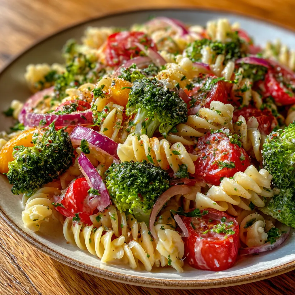 Fresh Broccoli Pasta Salad – Twix Recipes